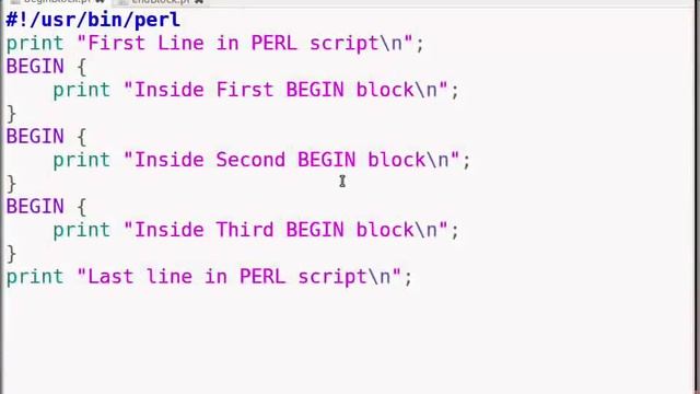Blocks in Perl - Hindi смотреть онлайн