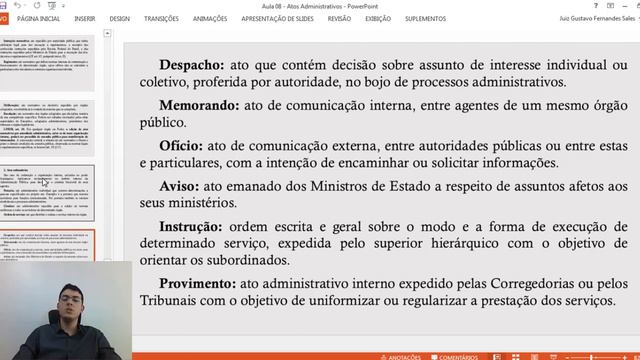 Aula 08 - Parte III - Atos administrativos смотреть онлайн