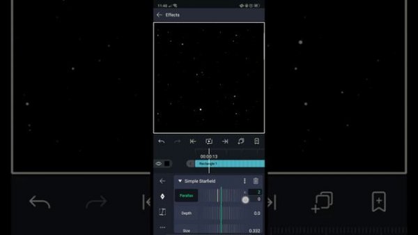 How to make snow effect in alight motion| how to use simple starfield in alight motion (tutorial)
