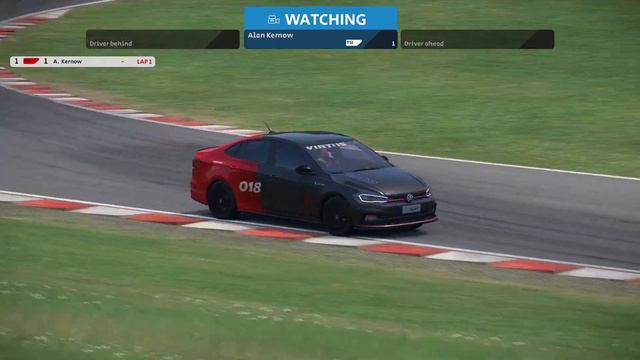 Automobilista 2 AMS2 Volkswagon Virtus GTS 1 lap track showcase смотреть онлайн