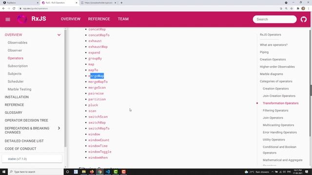 44. When to use the Higher Order Mapping Operators for an Observable in RxJS. смотреть онлайн