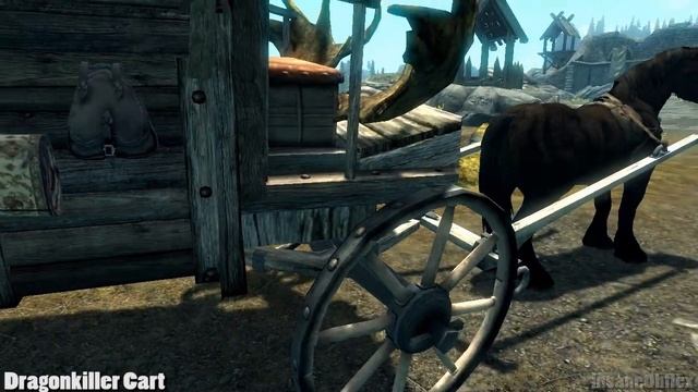 Skyrim Mod Showcase: #6 - Equipment of Eternal Shine, Windmill Shelter, and Dragonkiller Cart смотреть онлайн