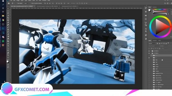 Free Photoshop cc pack download for Roblox GFX | GFX COMET