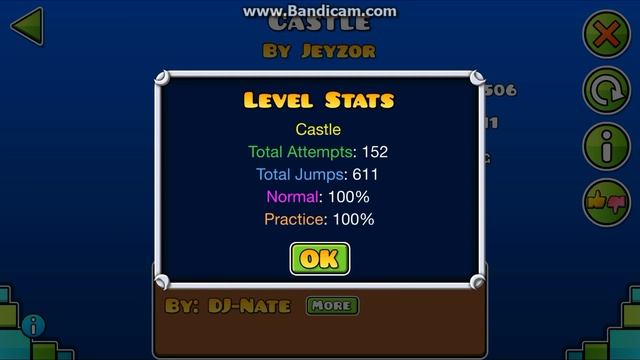 Geometry Dash: Castle (SECRET WAY DEMON) - By Jeyzor смотреть онлайн