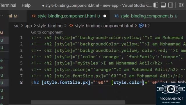 13 | Style Binding Angular | Angular Style Binding | ngStyle Directive | Angular (Hindi/Urdu) смотреть онлайн