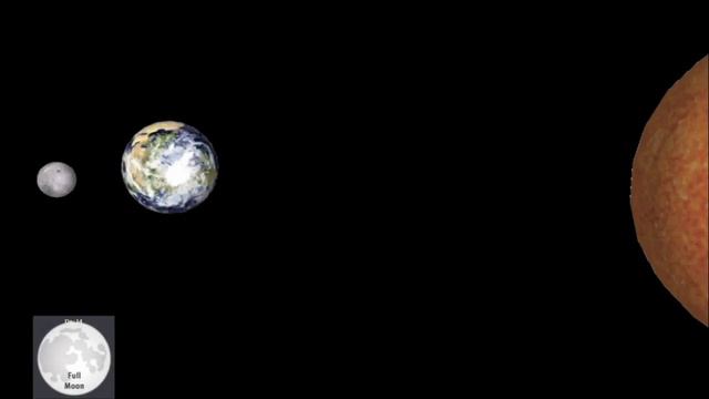 Moon Phase Animation смотреть онлайн