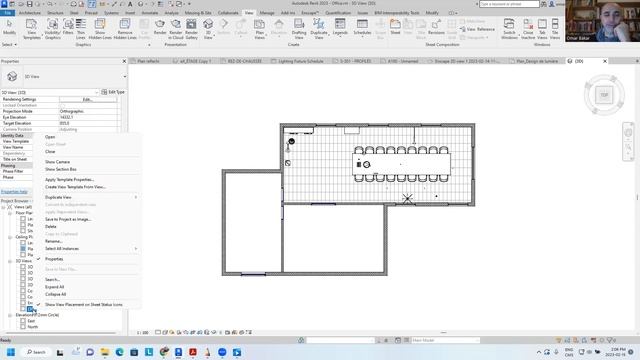 Revit 14 Vue en plan Rendu смотреть онлайн