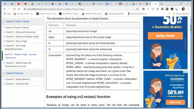Live de Python e OpenCV - Imagem, Vídeo, Manipulação de Pixels, Sobreposição de Imagens смотреть онлайн