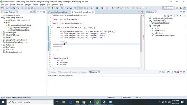 How to add User-Defined Object to the ArrayList Java Collection смотреть онлайн