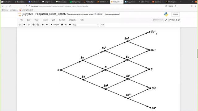 #ЦМФ. Проект по написанию прайсера деривативов (подзадачи: интерполяция и биномиальная модель) смотреть онлайн