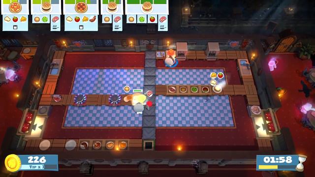 Overcooked All You Can Eat Overcooked Level 4-4 Single Player 4 Star mp4 смотреть онлайн