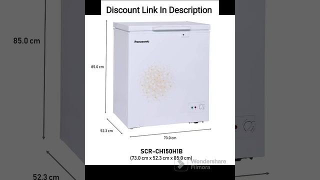 Panasonic 142 L Single Door Deep Freezer (SCR-CH150H1B,White,Convertible) смотреть онлайн