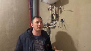 Двухконтурный котёл и электрический бойлер