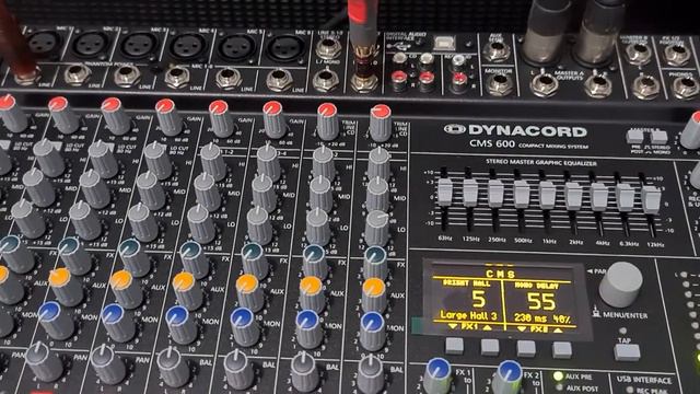 Mixer Dynacord Germany Cms600 - Mk3