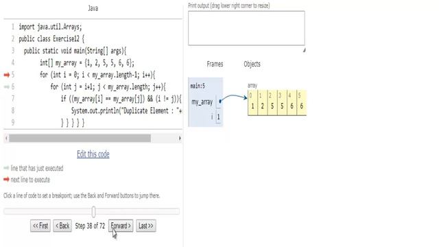 w3resource.com: Java Array Exercise-12 смотреть онлайн