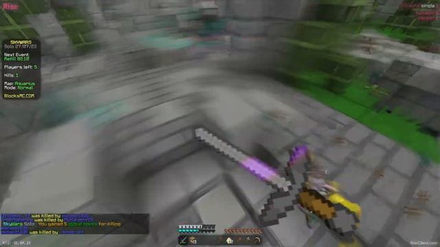 Destroying Blocksmc with Rise 6 | zoom scaffold & speed (free config) смотреть онлайн