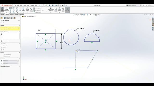 SOLIDWORKS Part-28 How to Add Dimensions to a Sketch смотреть онлайн