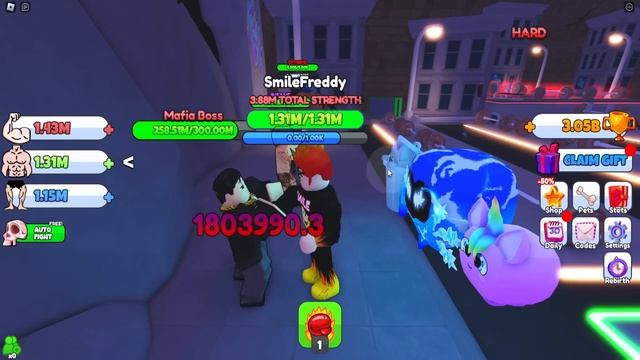 НОВЫЕ МЕГА БОССЫ и САМЫЙ РЕДКИЙ ПИТОМЕЦ в ОБНОВЛЕНИИ Muscle Evolution Roblox смотреть онлайн
