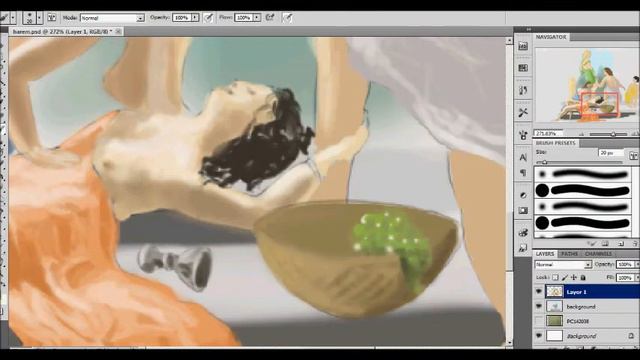 Harem - speed paint смотреть онлайн