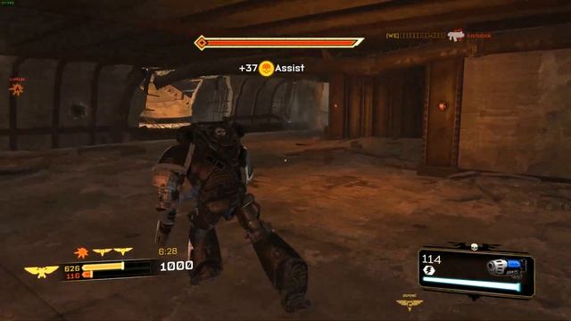 Warhammer 40 000 Space Marine Cheat Marine смотреть онлайн