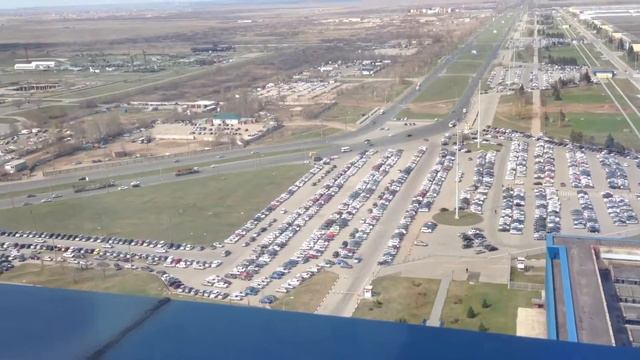 Тольятти, вид из башни АВАЗа смотреть онлайн