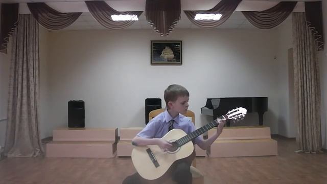 245 Цыбульский Максим с Новая Деревня МБОУ ДОД ДШИ № 2 Карулли Вальс смотреть онлайн