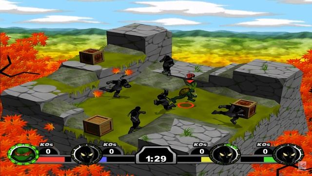 TMNT: Mutant Melee - GameCube Gameplay (4K60fps)