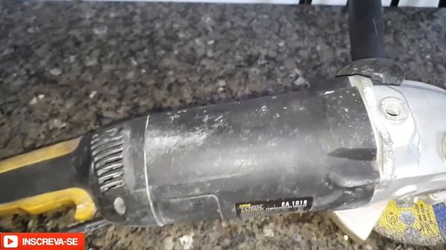 super tork esmerilhadeira 7 polegadas industrial EA1018 , 2600W, experiência 7 meses. смотреть онлайн