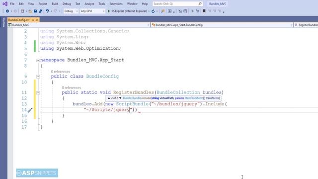 Hindi | Using Bundles (ScriptBundle) in ASP.Net MVC Razor смотреть онлайн
