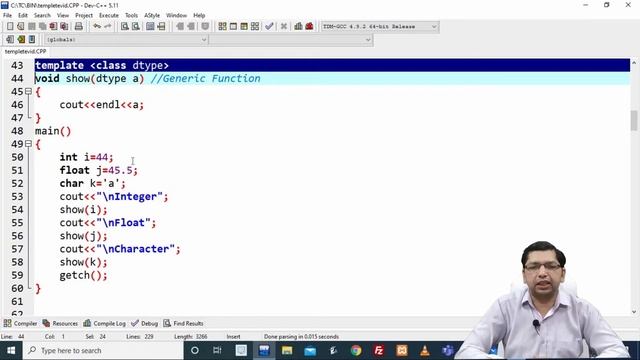 Generic Functions in C++| What are Generic Functions | By Professor Pankaj Gupta | BIIT смотреть онлайн