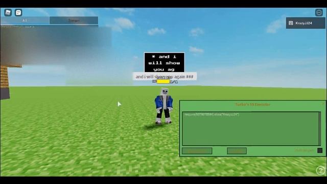 Roblox Last breath sans script (script linked in description) смотреть онлайн