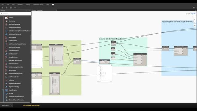 Dynamo - Linking Revit with Excel смотреть онлайн