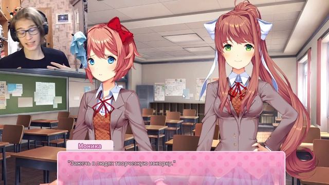 ПИШЕМ СТИХИ САЁРИ-Doki Doki Literature Club!