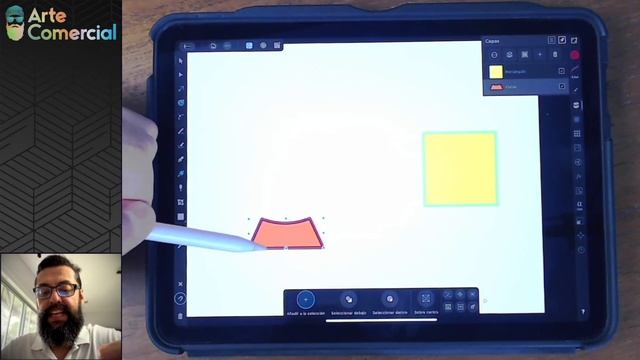 Crear Formas Complejas Vectoriales en Affinity Designer para iPad - Español смотреть онлайн