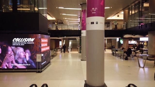 Toronto's Union Station (walking tour 4k) смотреть онлайн