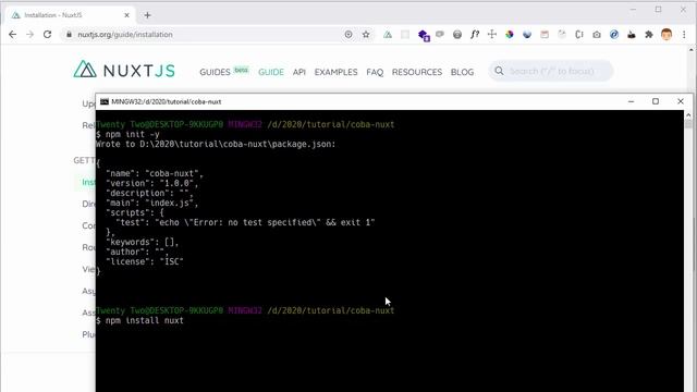 Tutorial Nuxtjs Indonesia - #4 Nuxt From Scratch смотреть онлайн