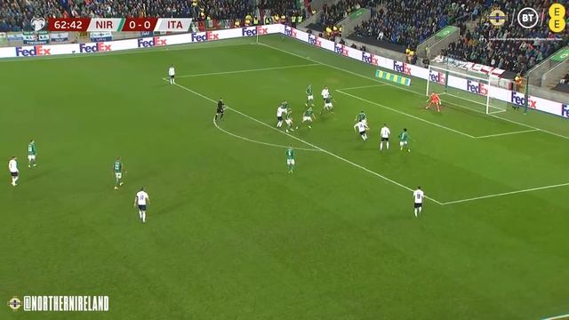 Highlights | Northern Ireland draw 0-0 with European champions Italy in Belfast #GAWA смотреть онлайн