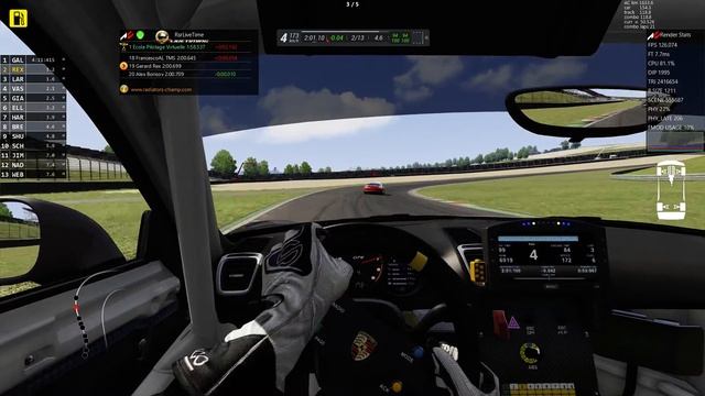 Assetto Corsa - Porsche Cayman GT4 Clubsport Mugello - Harsh Rivality (Hard)