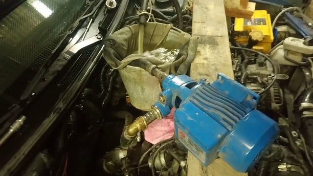 промывка радиатора печки субару легаси бд Ej205