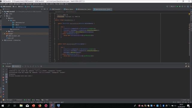 Podstawy JDBC Java #1 смотреть онлайн
