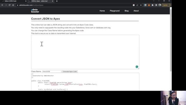 JSON Tools For Salesforce | JSONCrack | JSONToApex смотреть онлайн