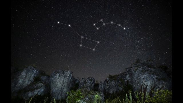 Созвездие Большая Медведица (Ambient, электронная космическая релакс музыка) смотреть онлайн
