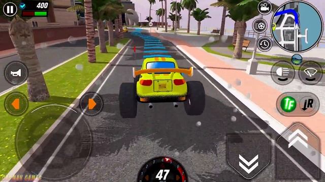 Driving a Toy Car 4x4 in Miami! | Car Driving School Simulator смотреть онлайн