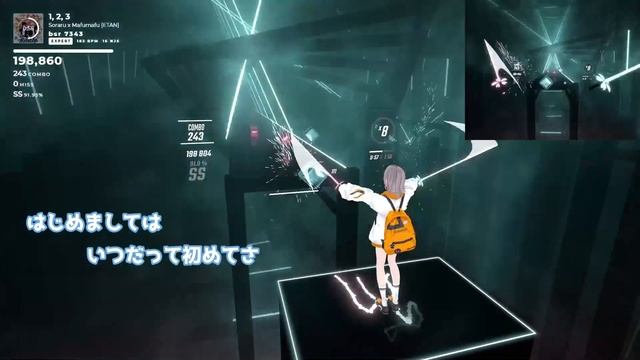 【BeatSaber】1.2.3 / そらるXまふまふ【低スペックPCとOculus Quest 2だけでトラッキング】 смотреть онлайн