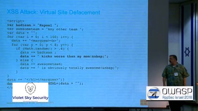 AppSecIL 2018 - Opening Keynote - The Last XSS Defense Talk, Jim Manico смотреть онлайн