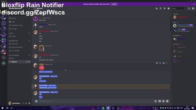 Bloxflip Rain Notifier
