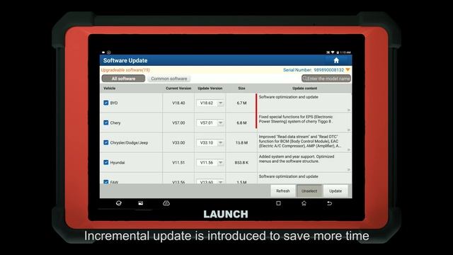Launch X431 PAD V ECU Online Programming Scan Tool смотреть онлайн