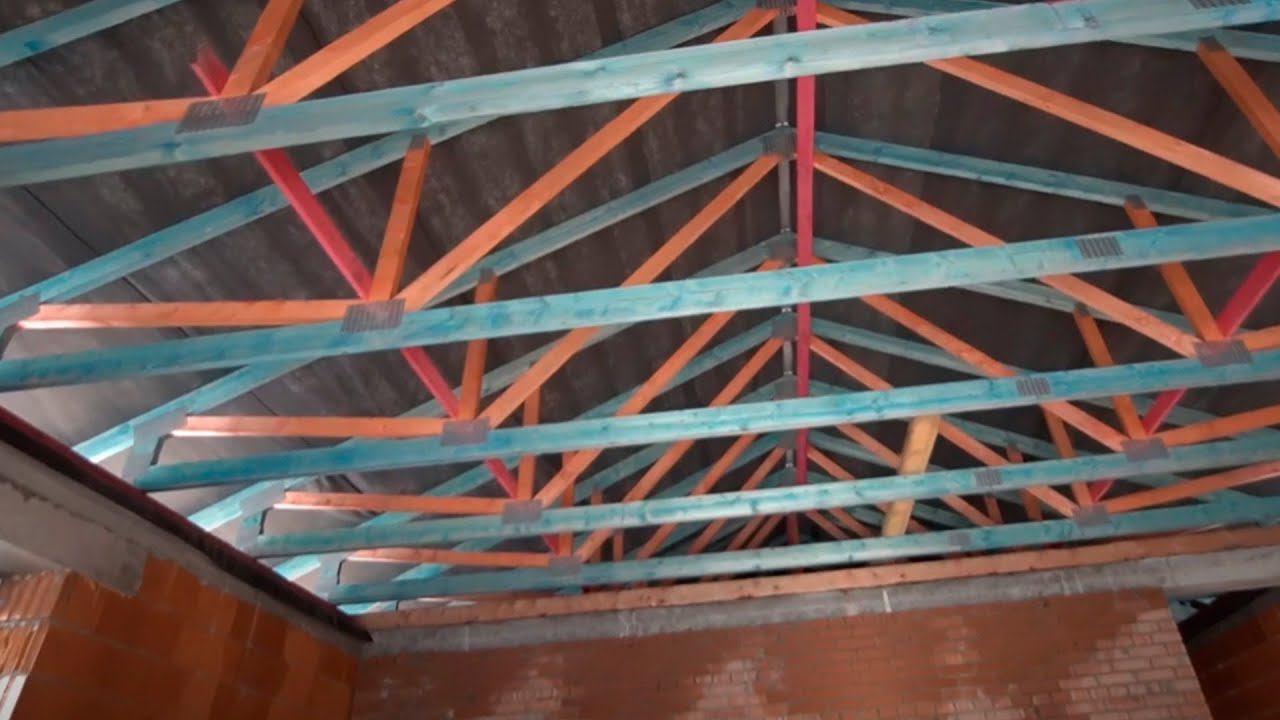 ПРЕИМУЩЕСТВА СТРОПИЛЬНЫХ ЗАВОДСКИХ ФЕРМ. ОБРЕШЕТКА ПОД ЧЕРЕПИЦУ, УСТРОЙСТВО ГИДРОИЗОЛЯЦИИ НА КОНЬКЕ смотреть онлайн