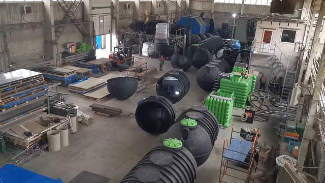 Производство резервуаров - завод RODLEX смотреть онлайн
