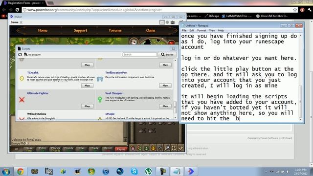 how to setup powerbot. смотреть онлайн